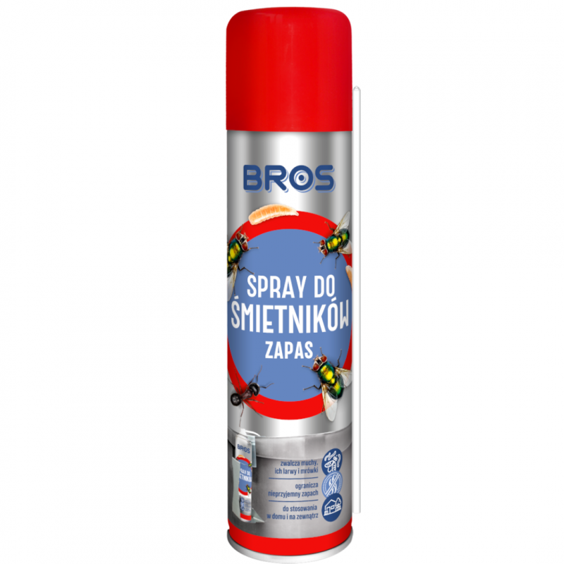 Spray do śmietników zapas Bros 400 ml