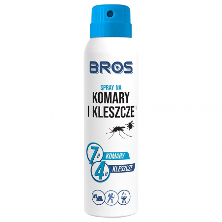 Spray na komary i kleszcze Bros 90 ml