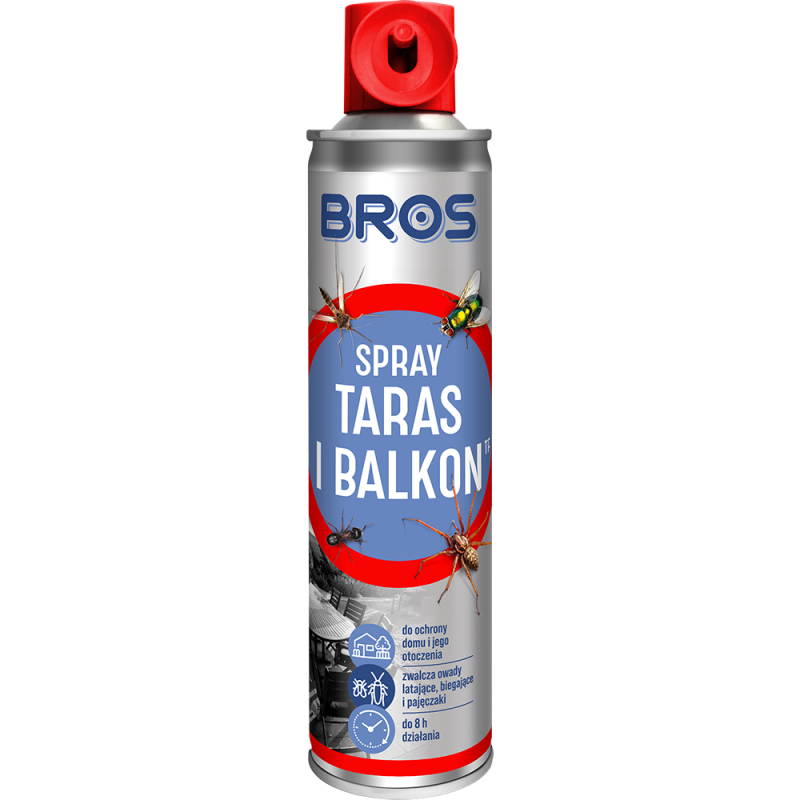 Spray na owady taras i balkon Bros 350 ml