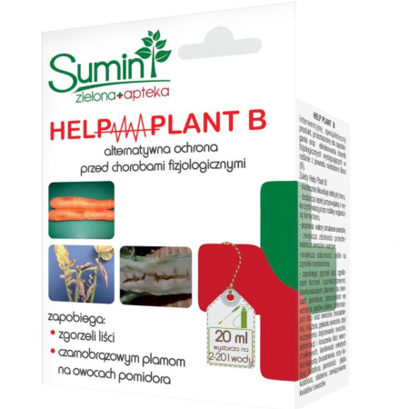 Środek do eliminowania niedoborów boru Help Plant B Sumin 20 ml