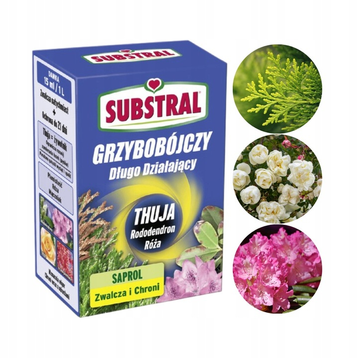 Środek grzybobójczy Substral Saprol długo działający do thuj 100 ml