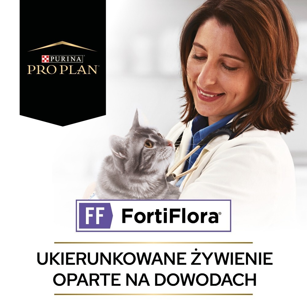 Suplement probiotyczny dla kota Purina Por Plan FortiFlora 1 g ( 7 sztuk)