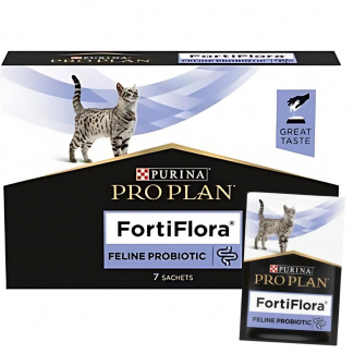 Suplement probiotyczny dla kota Purina Por Plan FortiFlora 1 g ( 7 sztuk)
