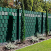 Taśma ogrodzeniowa zielona 35 m x 19 cm + 20 klipsów montażowych