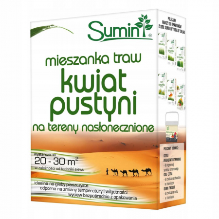 Trawa na tereny suche samozagęszczająca Kwiat pustyni Sumin 0,5 kg