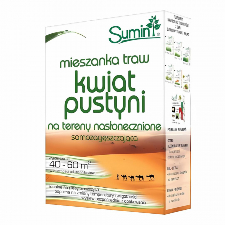 Trawa na tereny suche samozagęszczająca Kwiat pustyni Sumin 1 kg