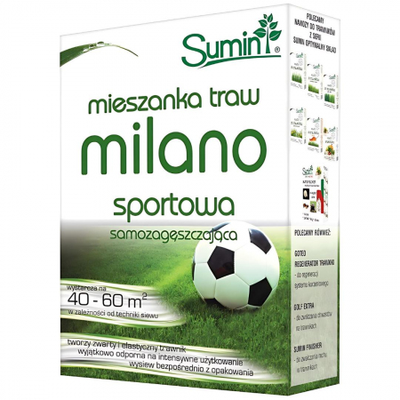 Trawa sportowa samozagęszczająca Milano Sumin 1 kg