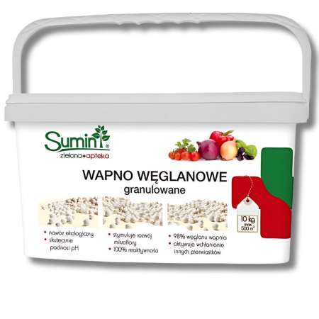 Wapno węglanowe granulowane Sumin 10 kg