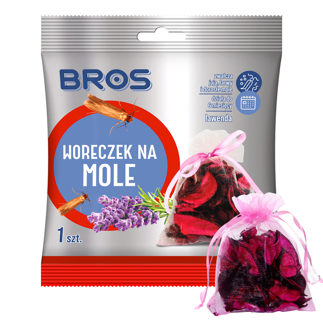 Woreczek na mole lawenda Bros