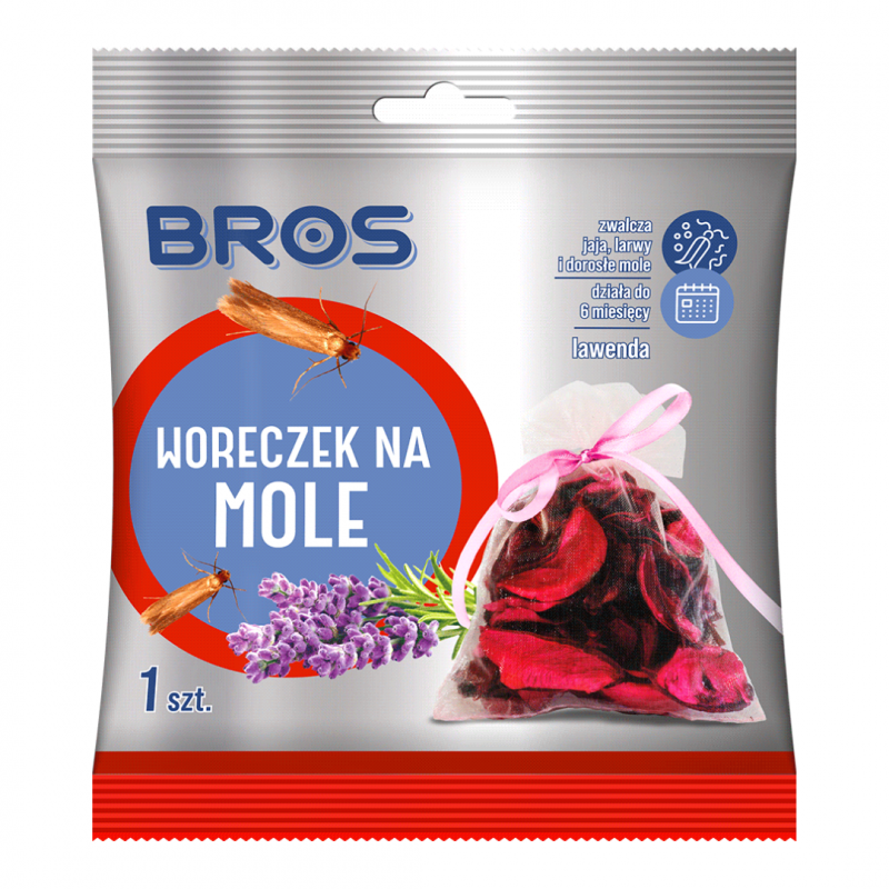 Woreczek na mole lawenda Bros
