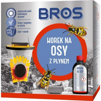 Worek na osy z płynem Bros 250 g