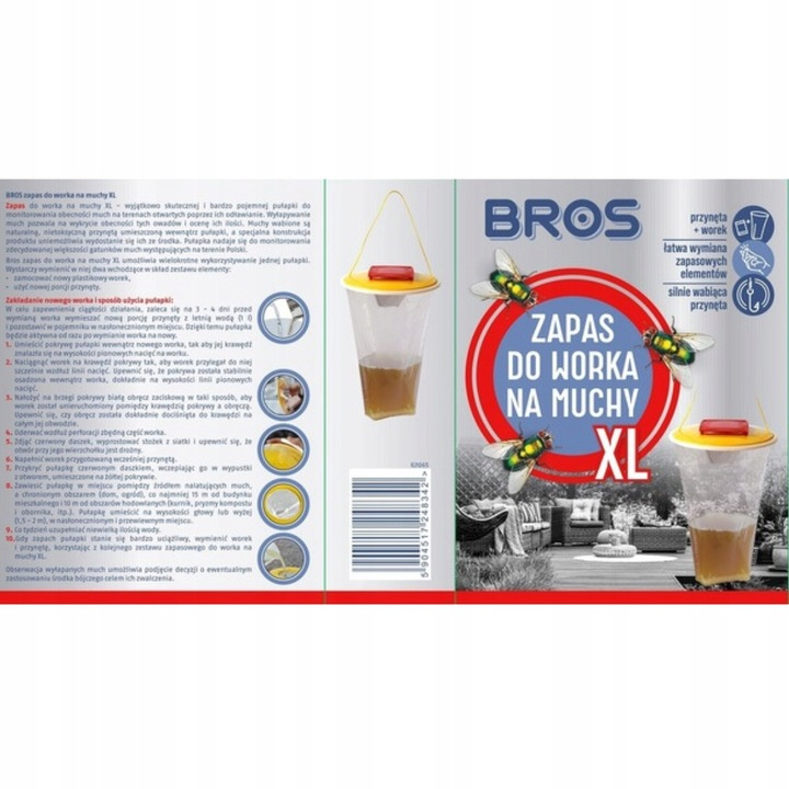 Zapas do worka na muchy XL Bros
