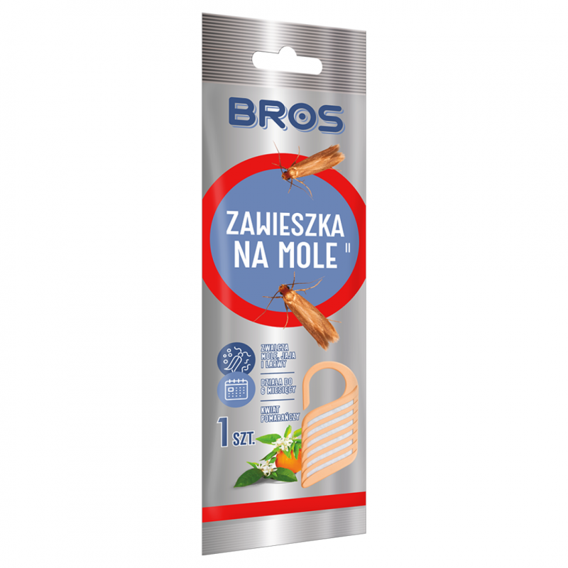 Zawieszka na mole pomarańczowa Bros