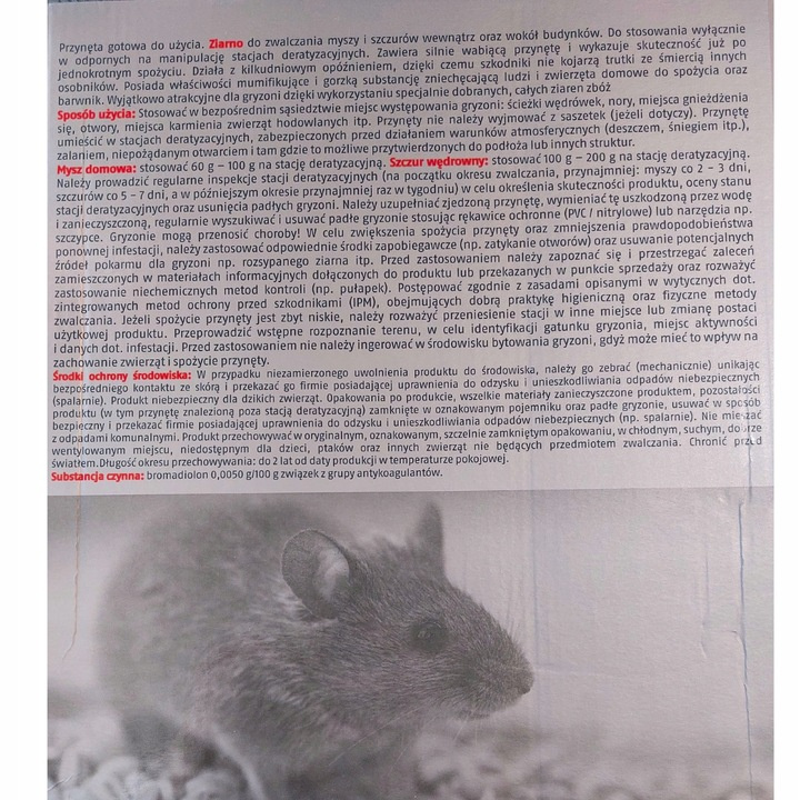 Ziarno na myszy i szczury Bros 3 kg